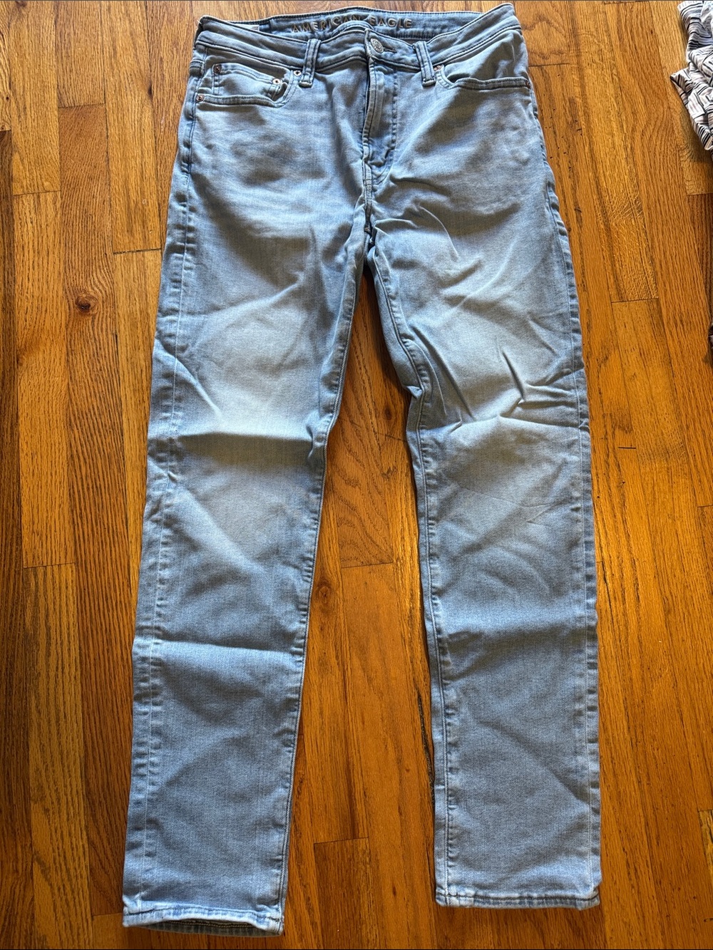American Eagle Outfitters Light Blue Slim Straight Jeans